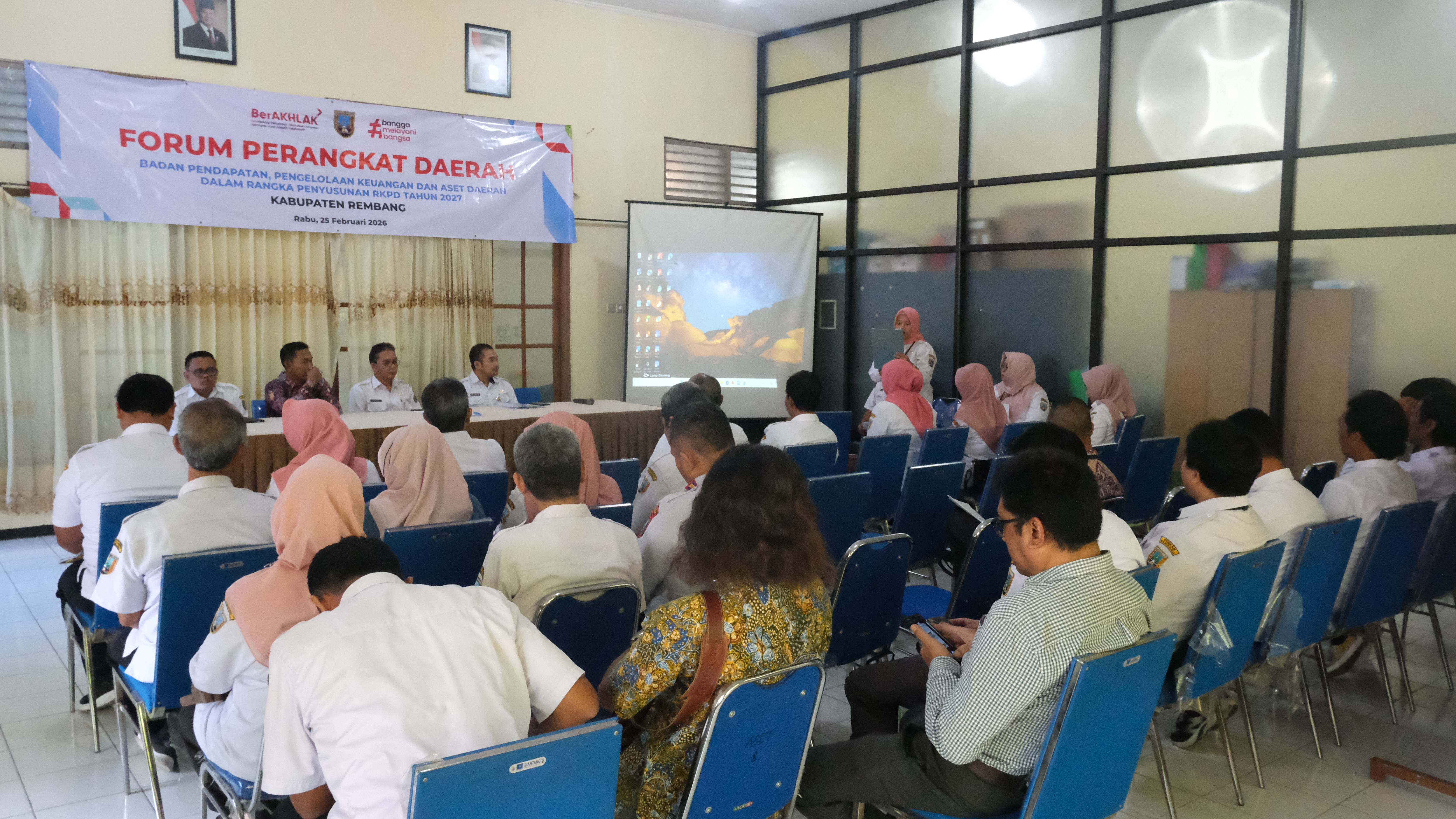 BPPKAD Kabupaten Rembang Gelar Forum OPD 2026, Paparkan Capaian 2025 dan Rencana Kerja 2027