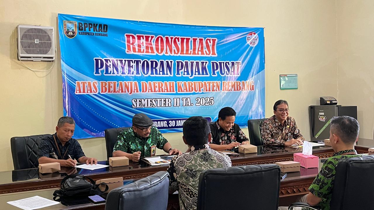 Sinergi Pemkab Rembang antara KPP Pratama, dan KPPN Pati untuk Akurasi Penyetoran Pajak Pusat