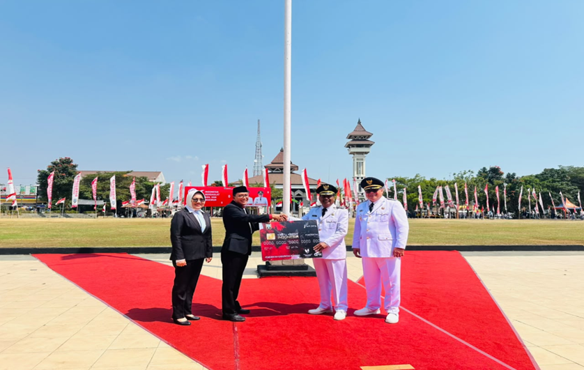 Launching Kartu Kredit Indonesia (KKI) dan SP2D Online Kabupaten Rembang